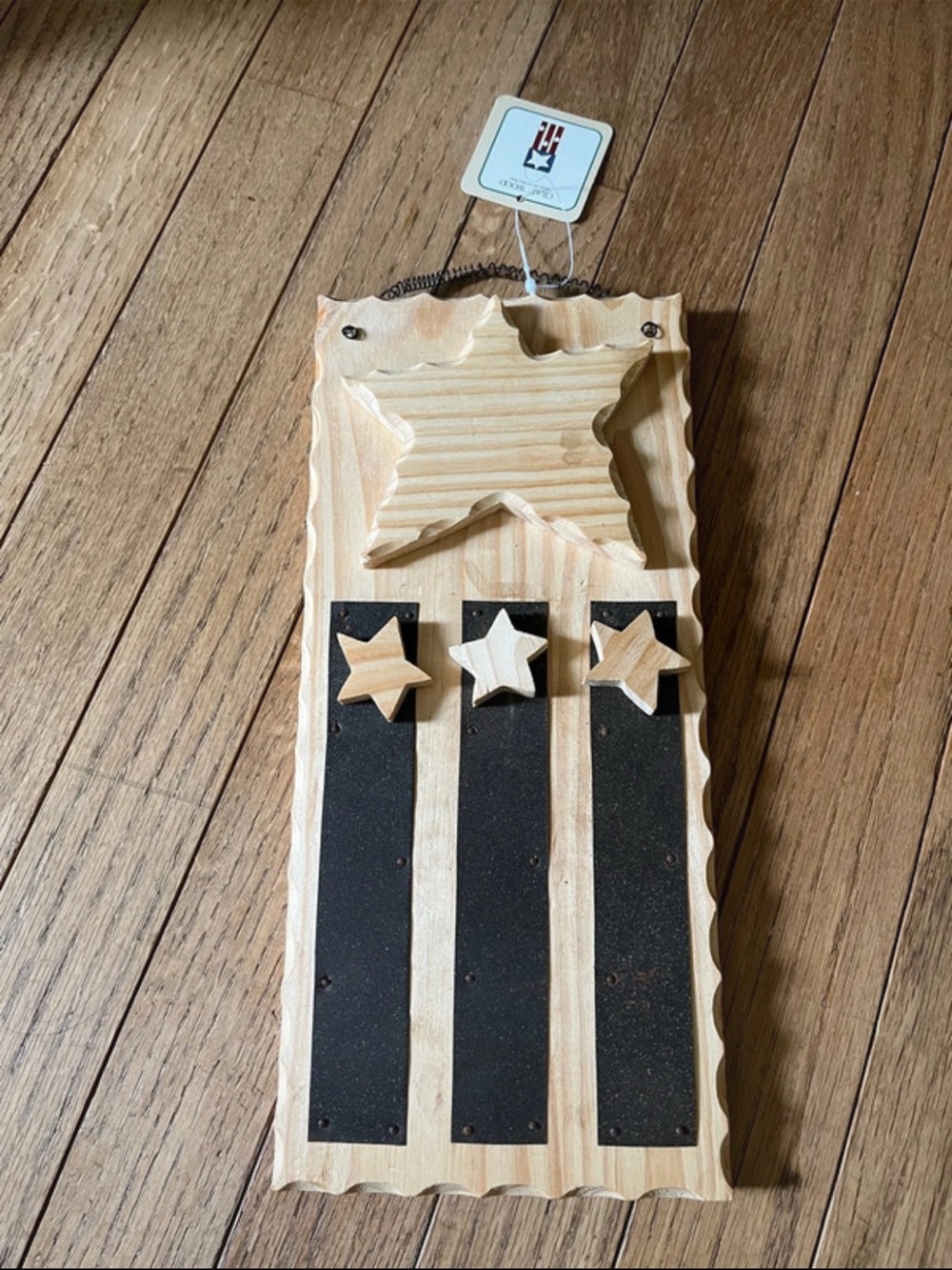 Wooden Unfinished Magnetic Memory Board